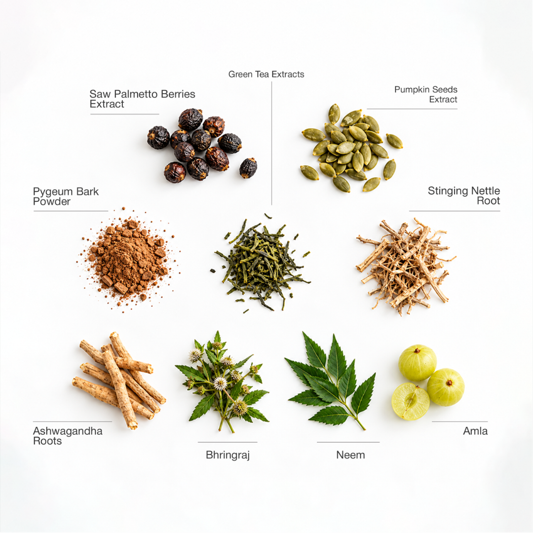 Essential for Hair: 100% Natural Hair Loss Treatment to Prevent Genetic Hair Loss
