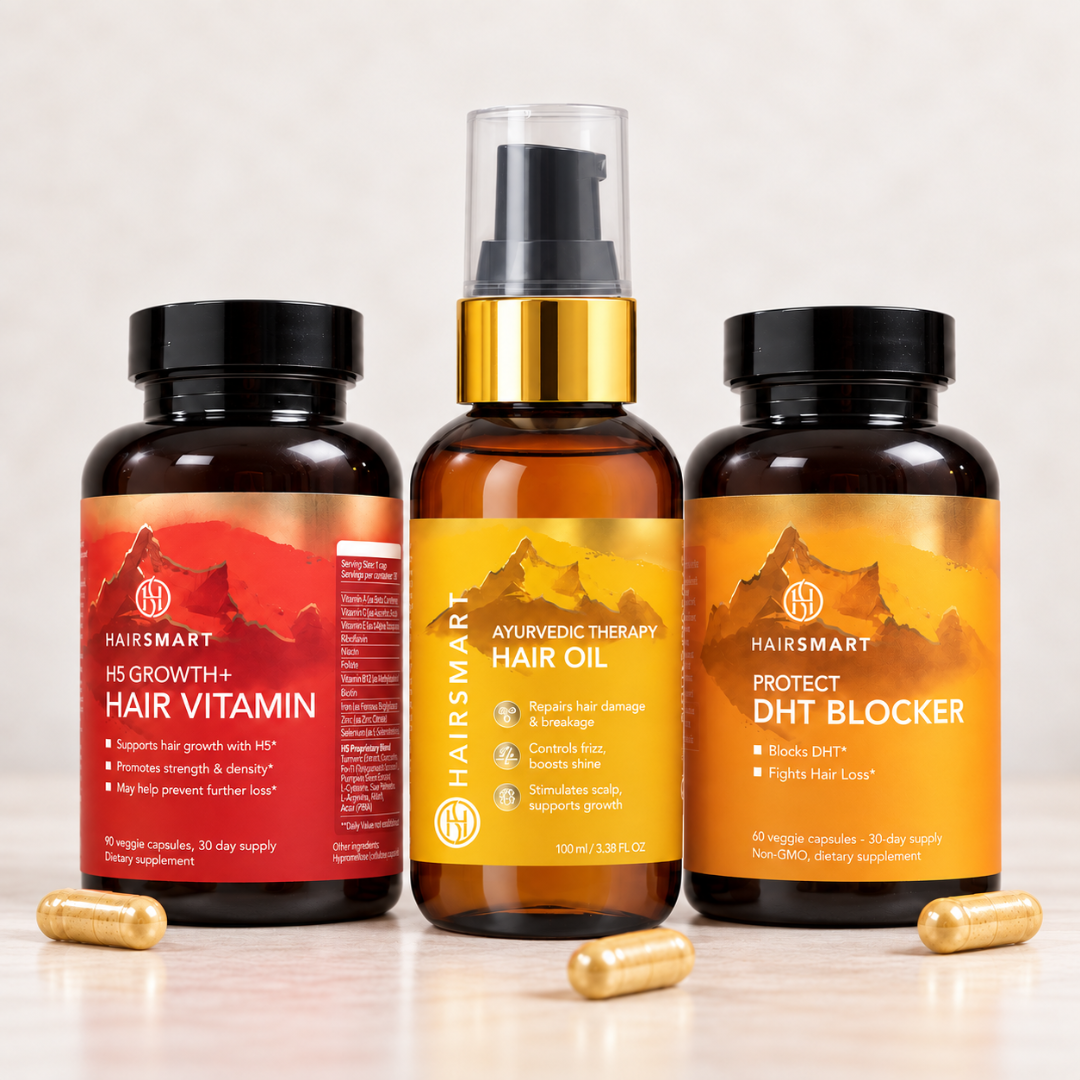 Essential for Hair: 100% Natural Hair Loss Treatment to Prevent Genetic Hair Loss
