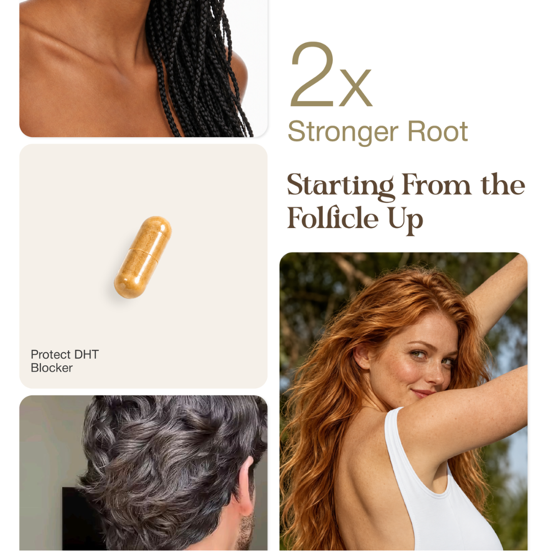 Essential for Hair: 100% Natural Hair Loss Treatment to Prevent Genetic Hair Loss