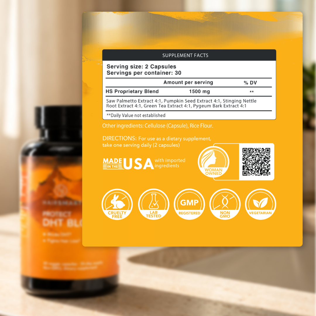 Essential for Hair: 100% Natural Hair Loss Treatment to Prevent Genetic Hair Loss