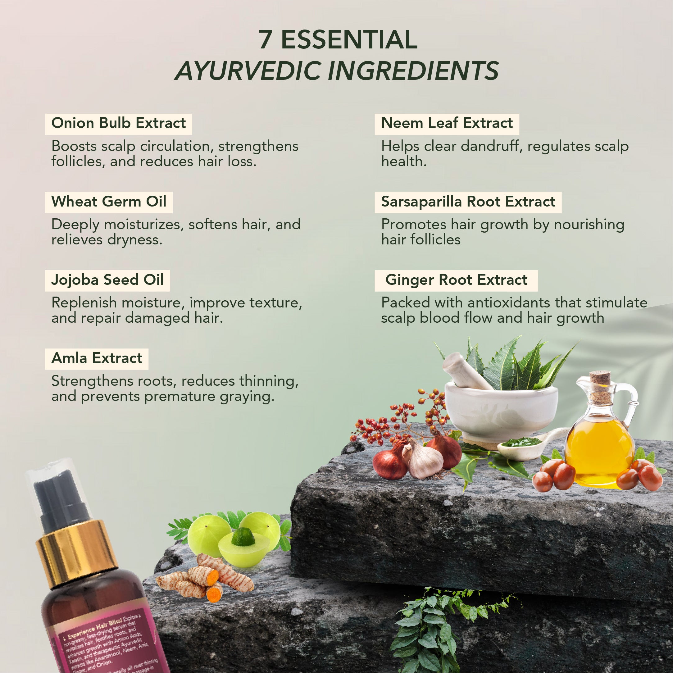 Hair Growth Accelerator Serum for Women & Men; 100 ml