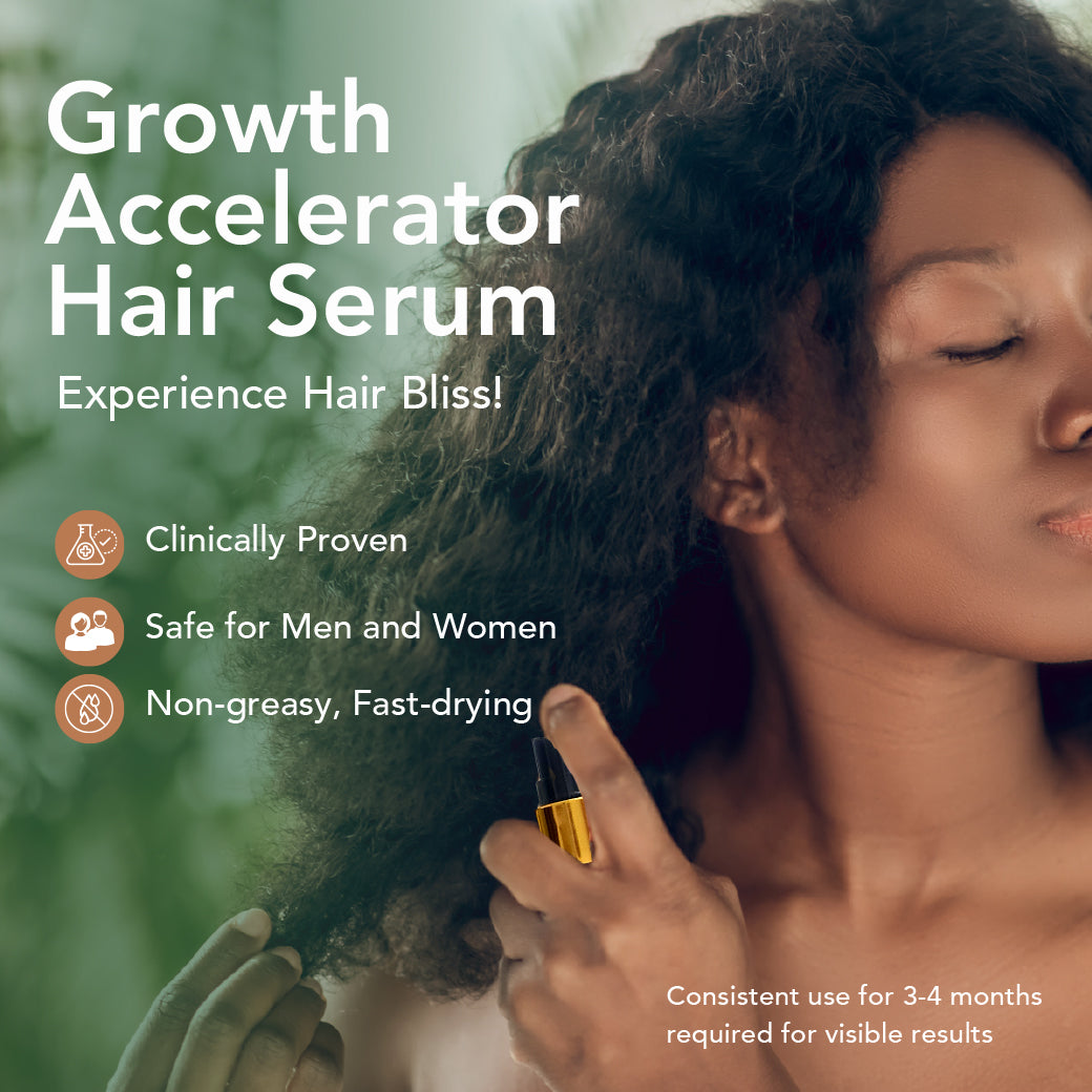 Hair Growth Accelerator Serum for Women & Men; 100 ml