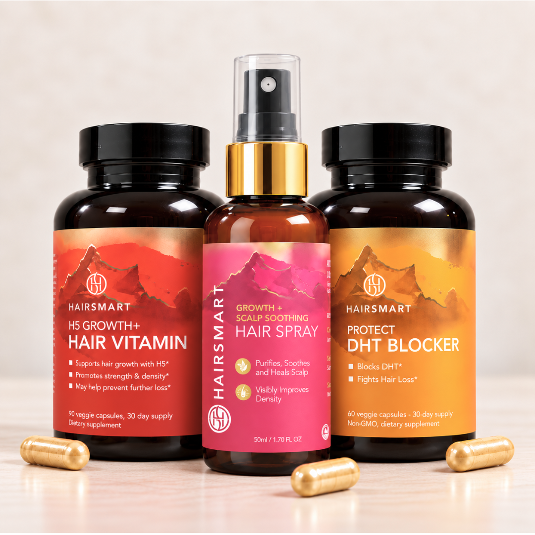 Essential for Hair:  100% Natural Hair Loss Treatment to Prevent Genetic Hair Loss