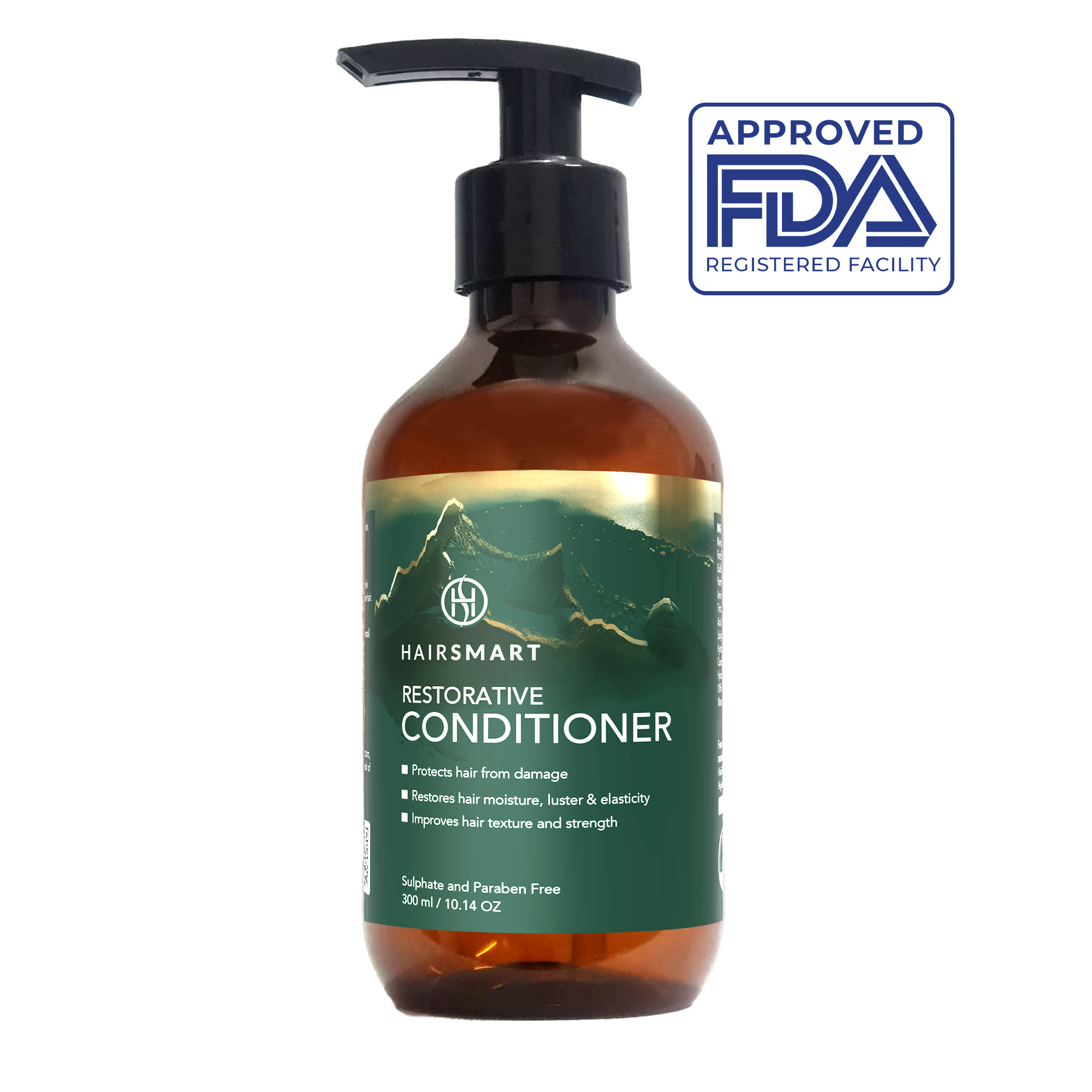 Restorative Conditioner: Premium Ayurvedic Moisturizing Formula; 300 ml