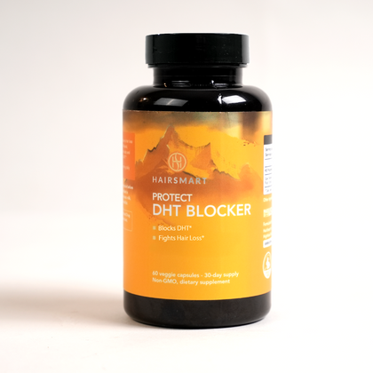100% Natural DHT BLOCKER for Genetic Hair Loss in Men & Women; 60 Capsules