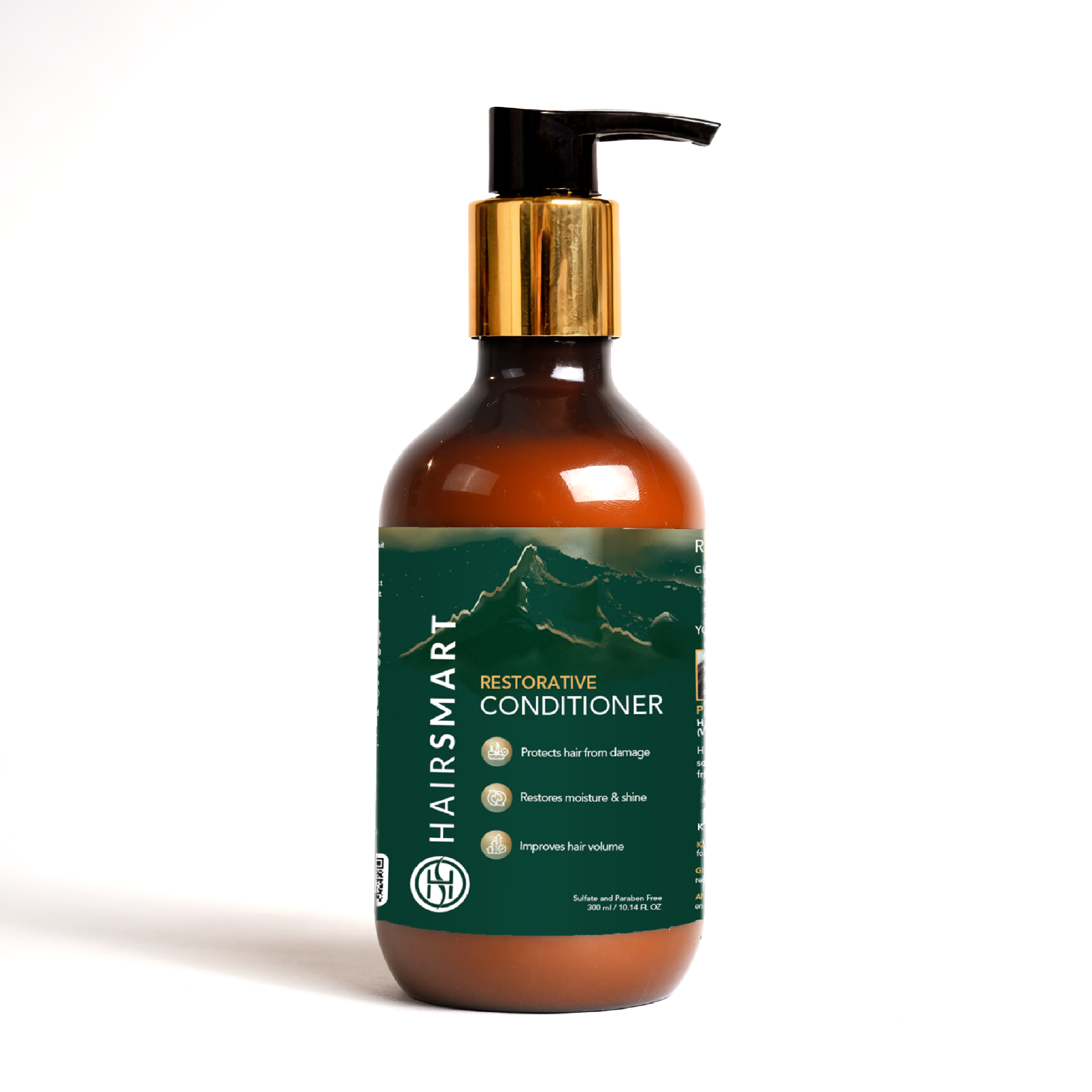 Restorative Conditioner: Premium Ayurvedic Moisturizing Formula; 300 ml