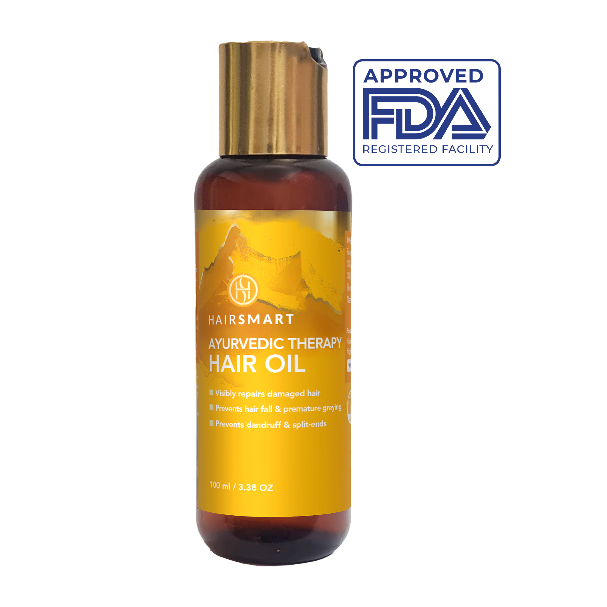 Rosemary Bhringraj Amla Ayurvedic Hair Growth Oil: Nourishing Blend for Healthy, Vibrant Hair - 100ml