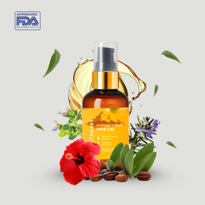 Rosemary Bhringraj Amla Ayurvedic Hair Growth Oil – 100ml