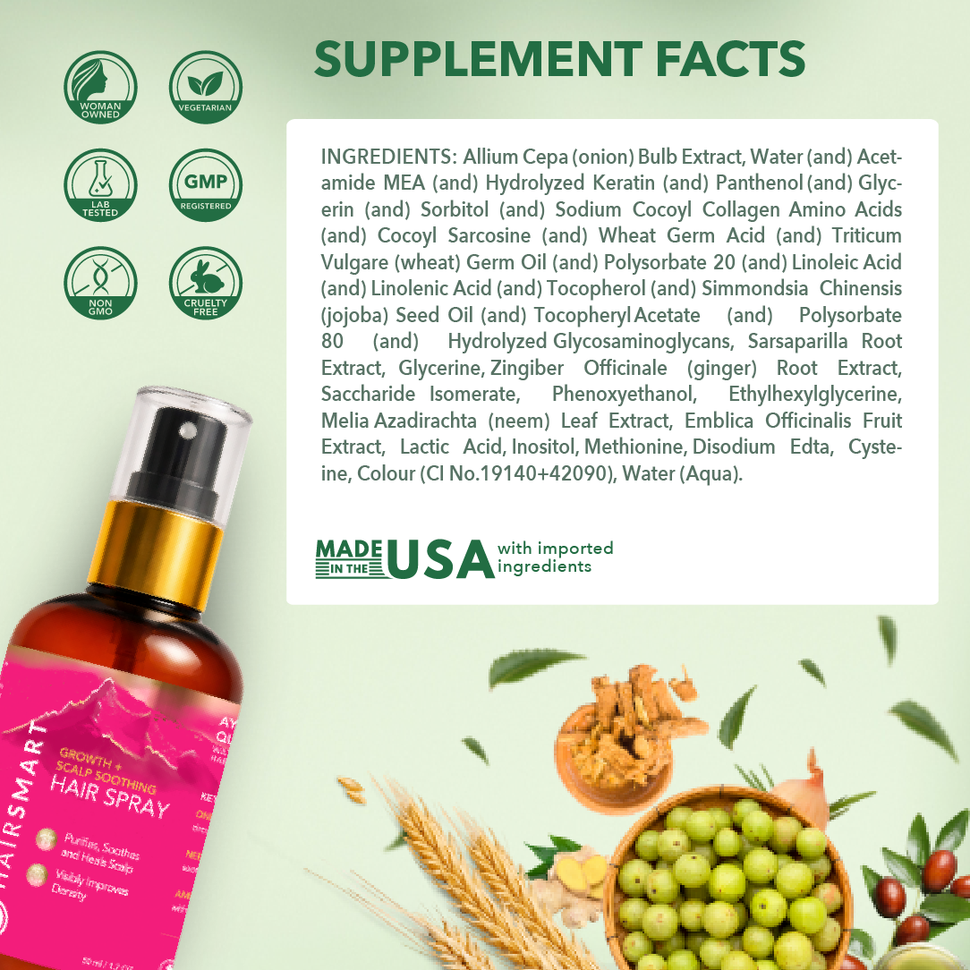 Hair Growth Accelerator Serum for Women & Men; 100 ml