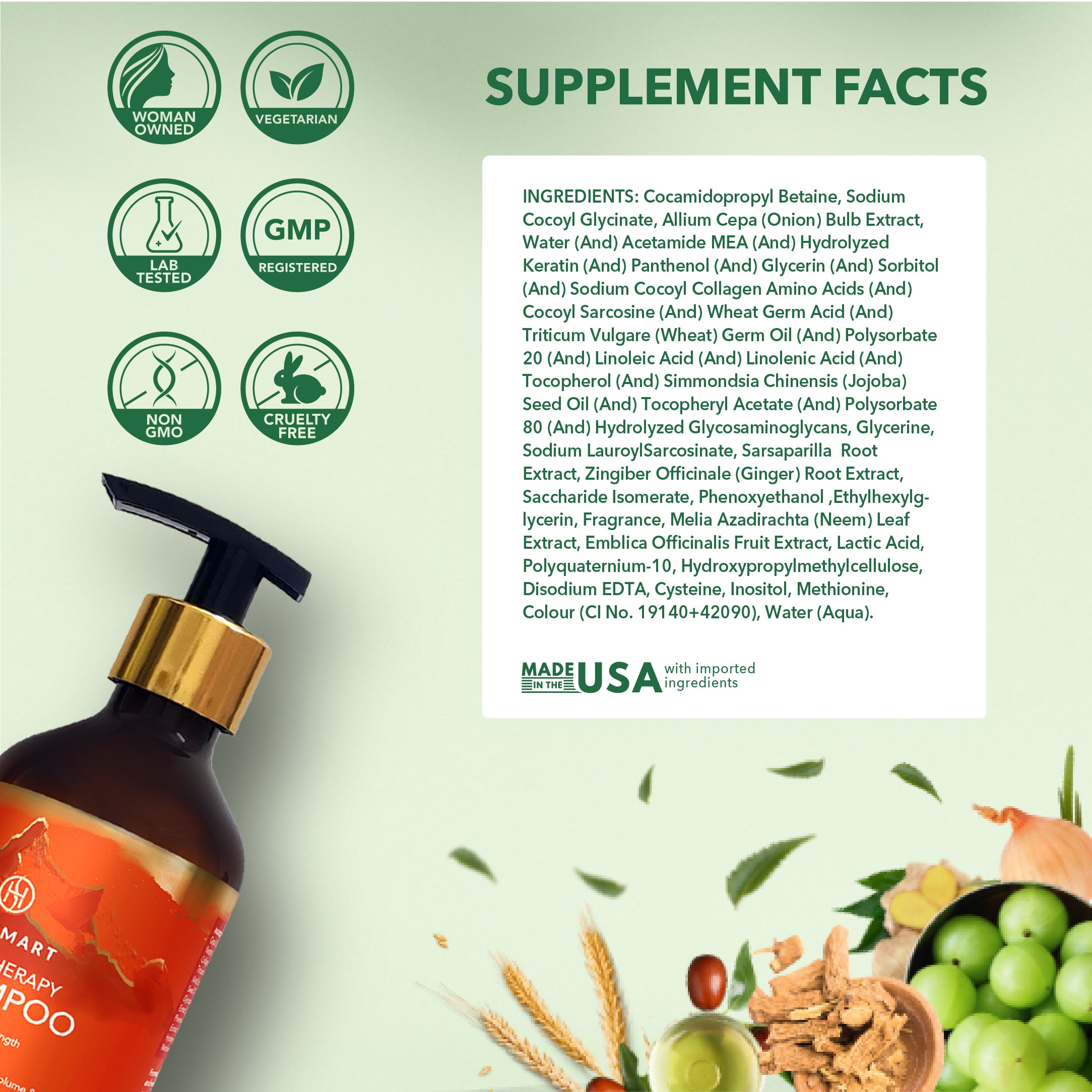 Pro for Hair: Clinically Proven Advanced 4-Step Treatment for Hair Loss