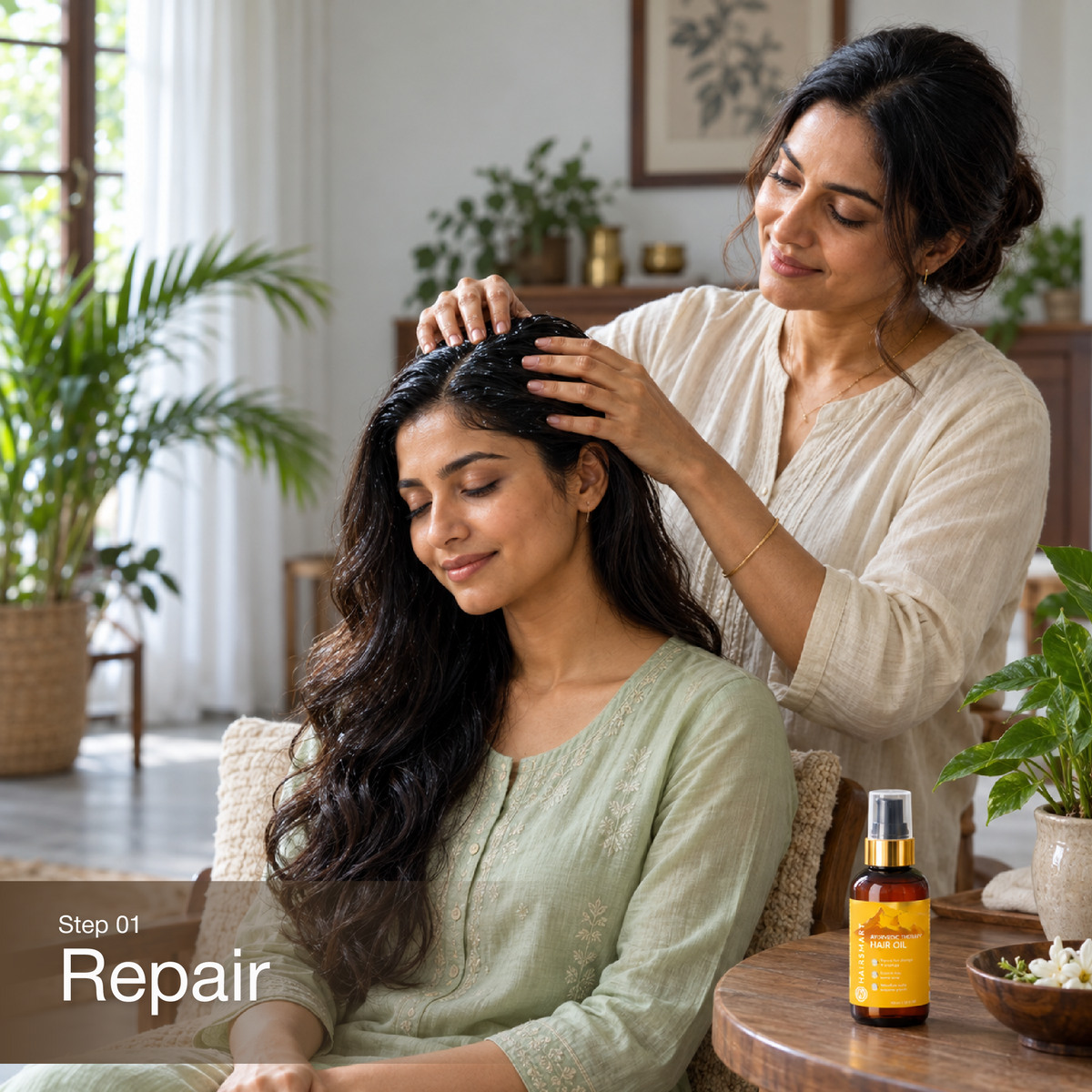 AYURVEDIC HAIR & SCALP SPA EXPERIENCE