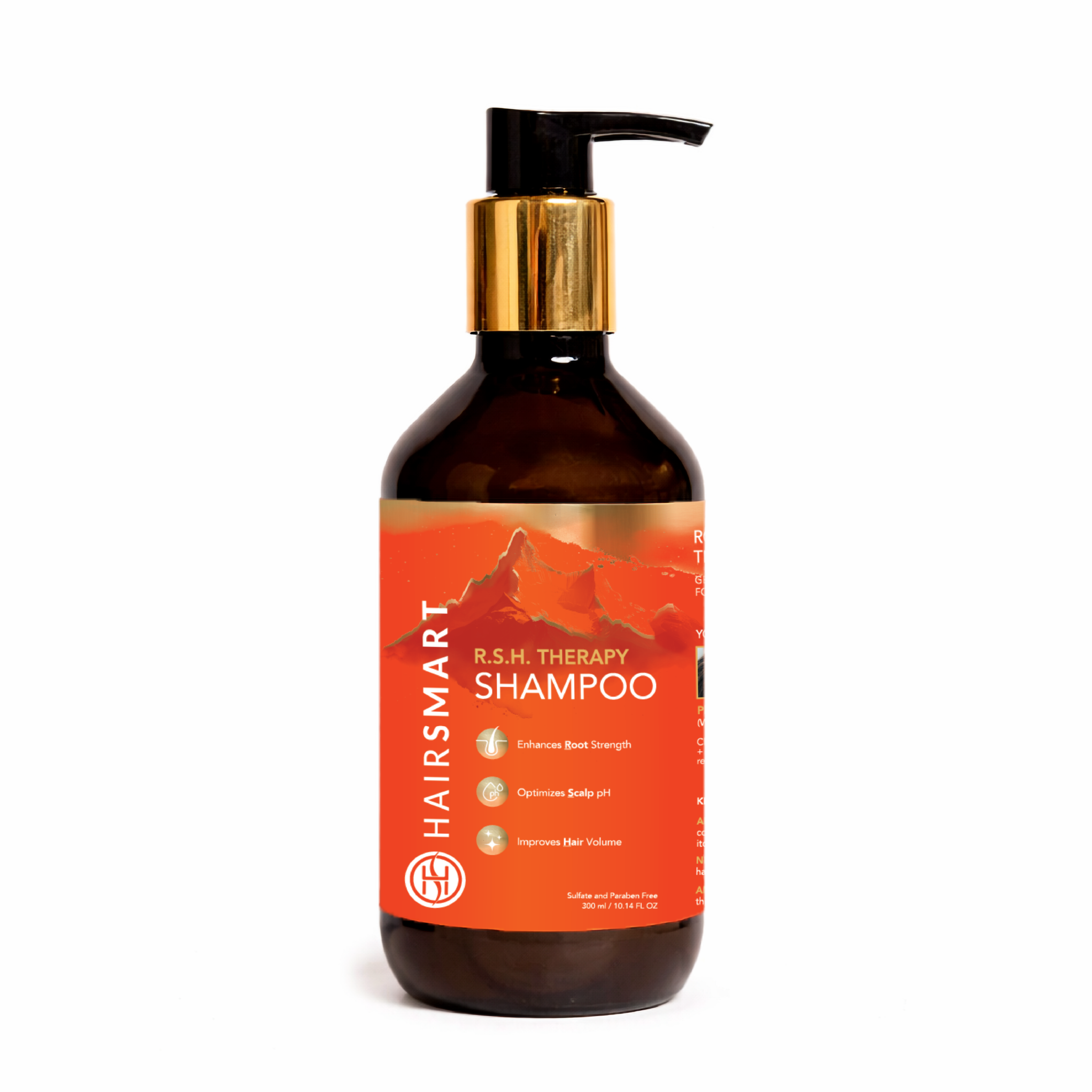 HairSmart RSH Therapy Shampoo: Ayurvedic Gentle Cleanser, 1 Ltr