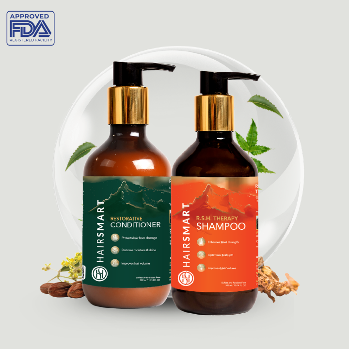 HairSmart Combo: Ayurvedic 2-Step Root & Scalp Therapy