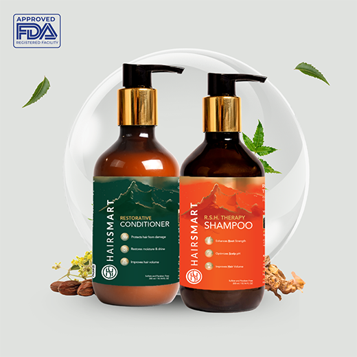HairSmart Combo: Ayurvedic 2-Step Root & Scalp Therapy